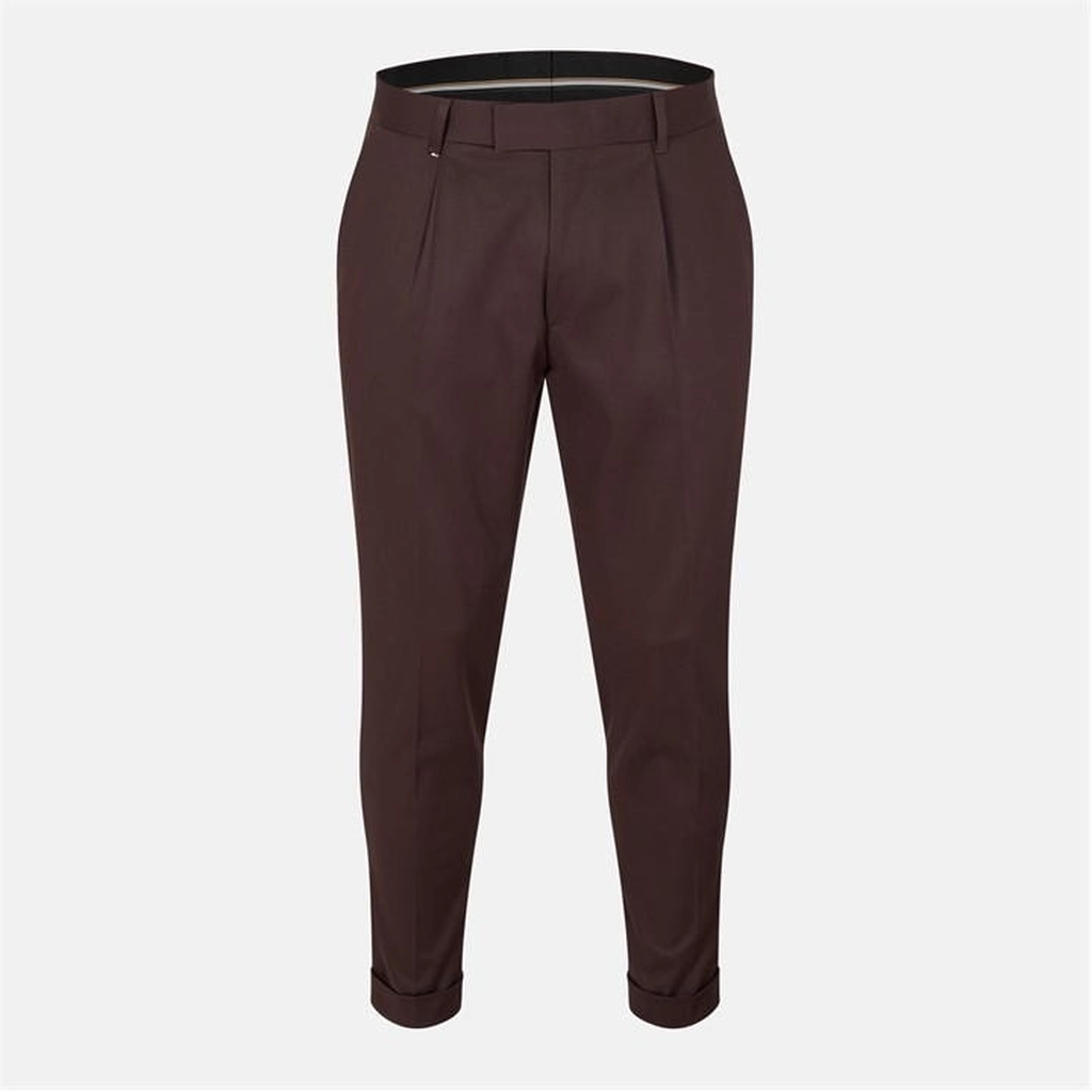 Hugo Boss C-Pepe-Pl-243 10261965 01 Straight Leg Trousers Mens - Red